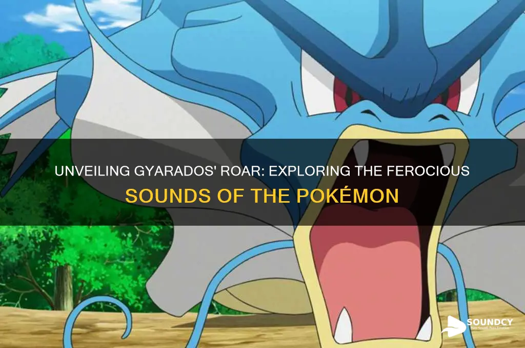 what does gyarados sound like