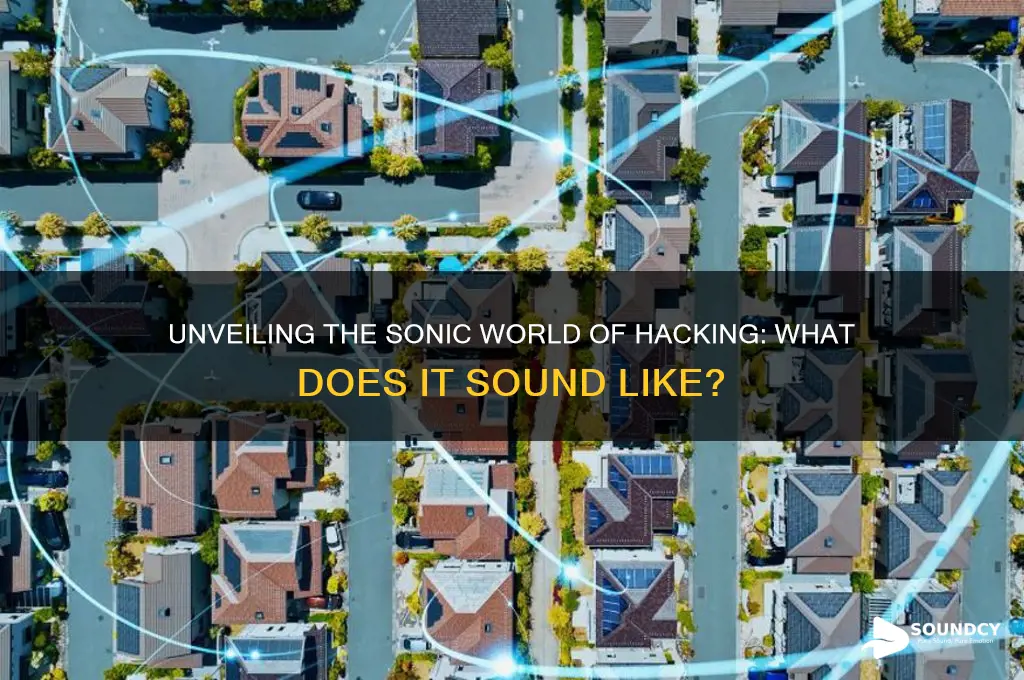 what does hacking sound like