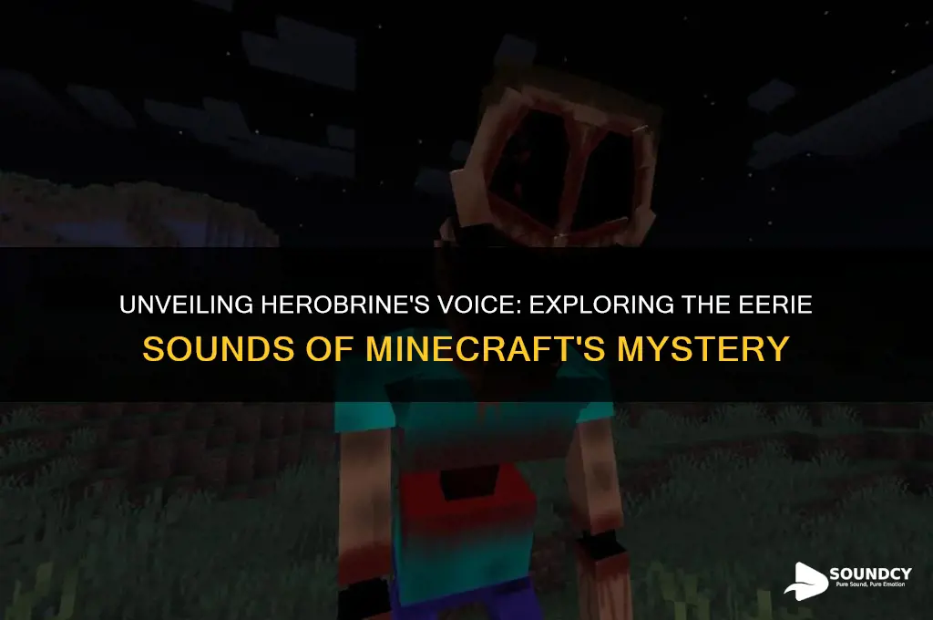 what does herobrine sound like