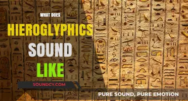 Unraveling the Ancient Sounds: What Does Hieroglyphics Sound Like?