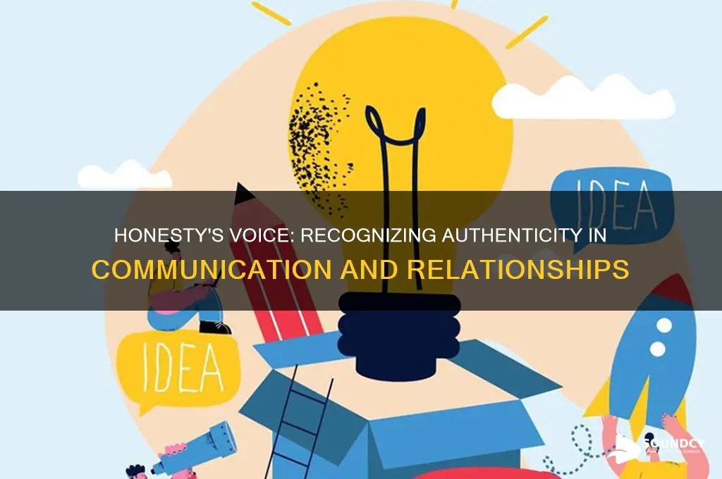 what does honesty sound like