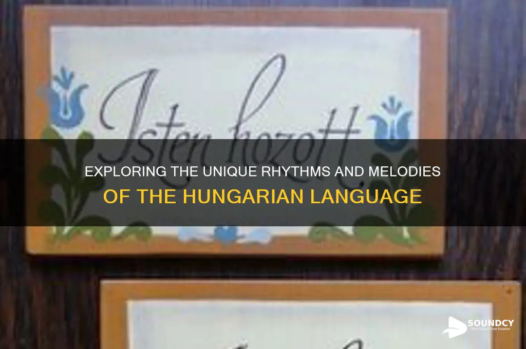 what does hungarian sound like