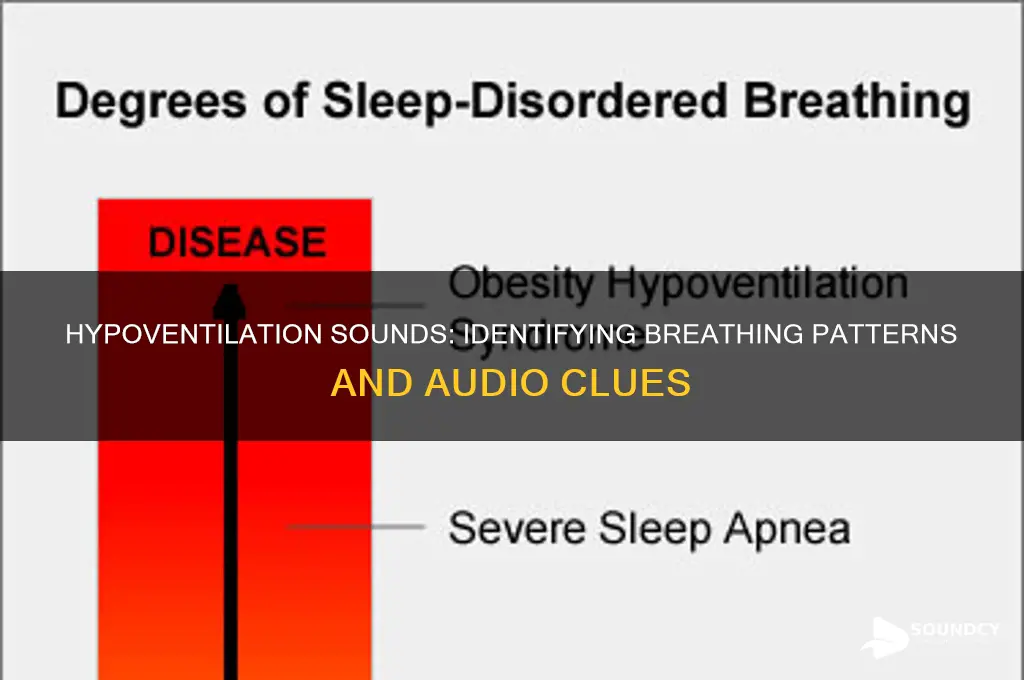 what does hypoventilation sound like