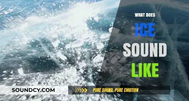 Exploring the Unique Acoustic World: What Does Ice Sound Like?