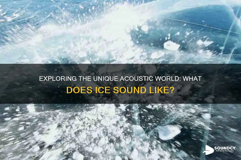 what does ice sound like