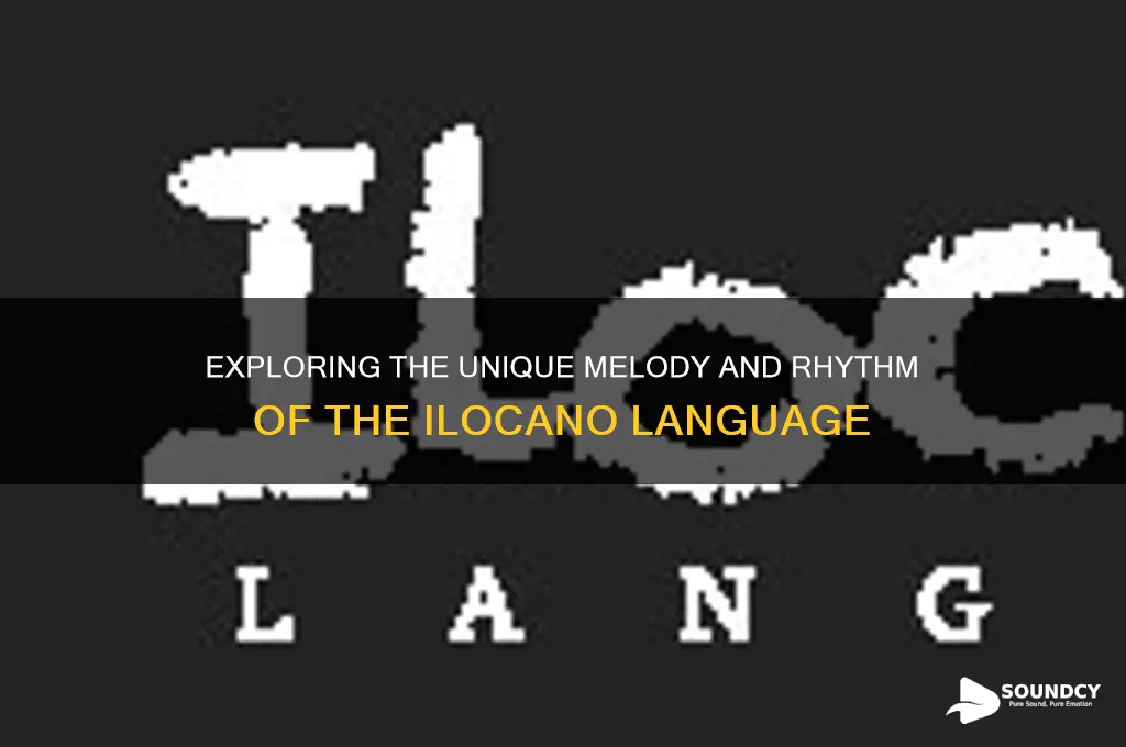 what does ilocano sound like