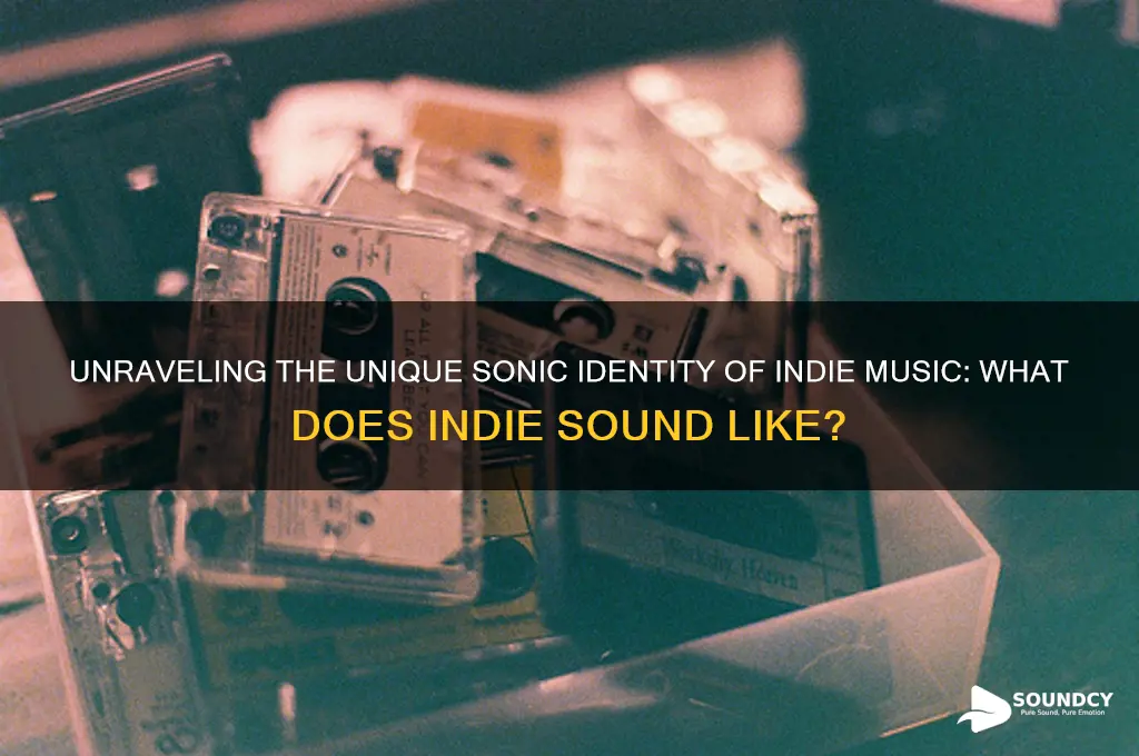 what does indie sound like