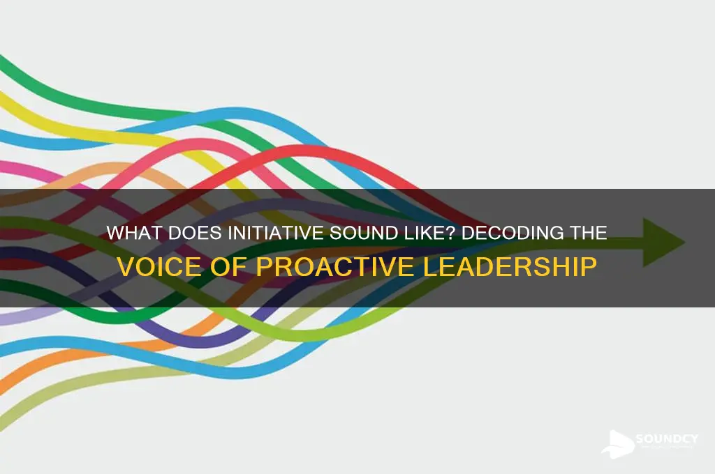 what does initiative sound like