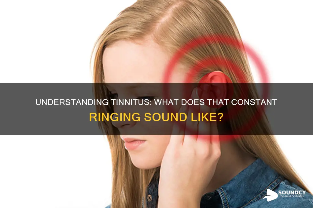 what does innitus sound like