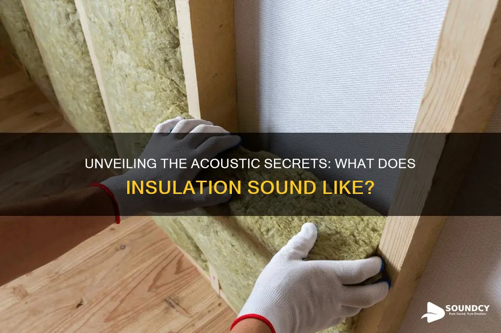 what does insulation sound like