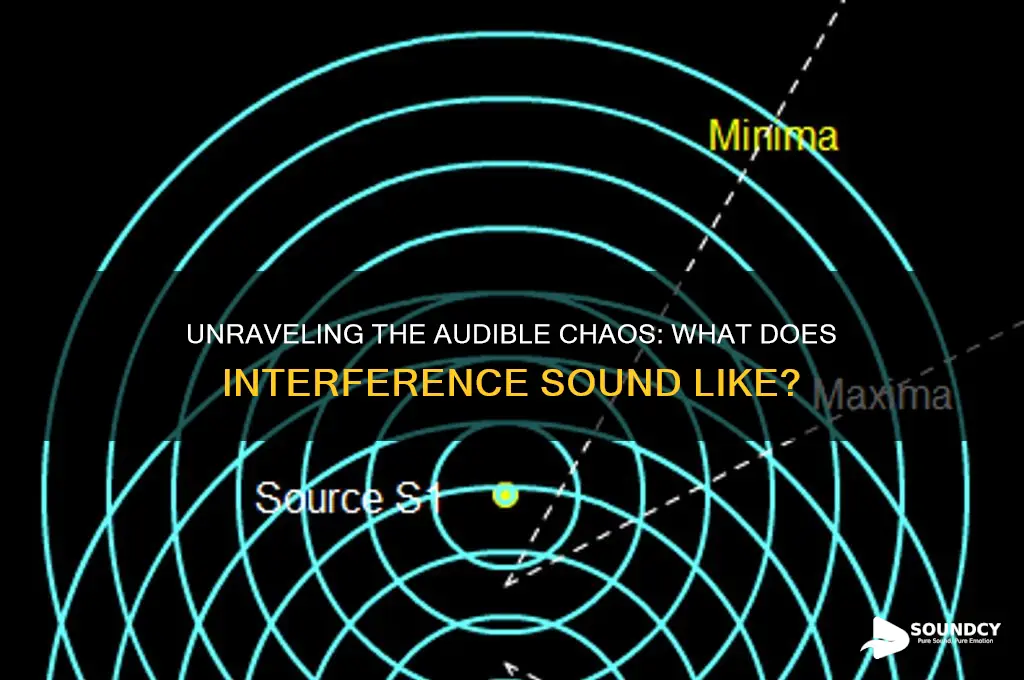what does interference sound like