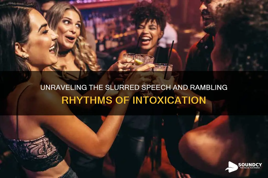 what does intoxicated sound like