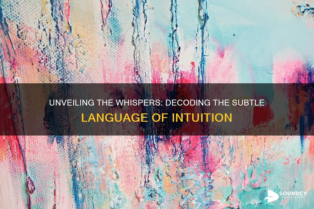 what does intuition sound like