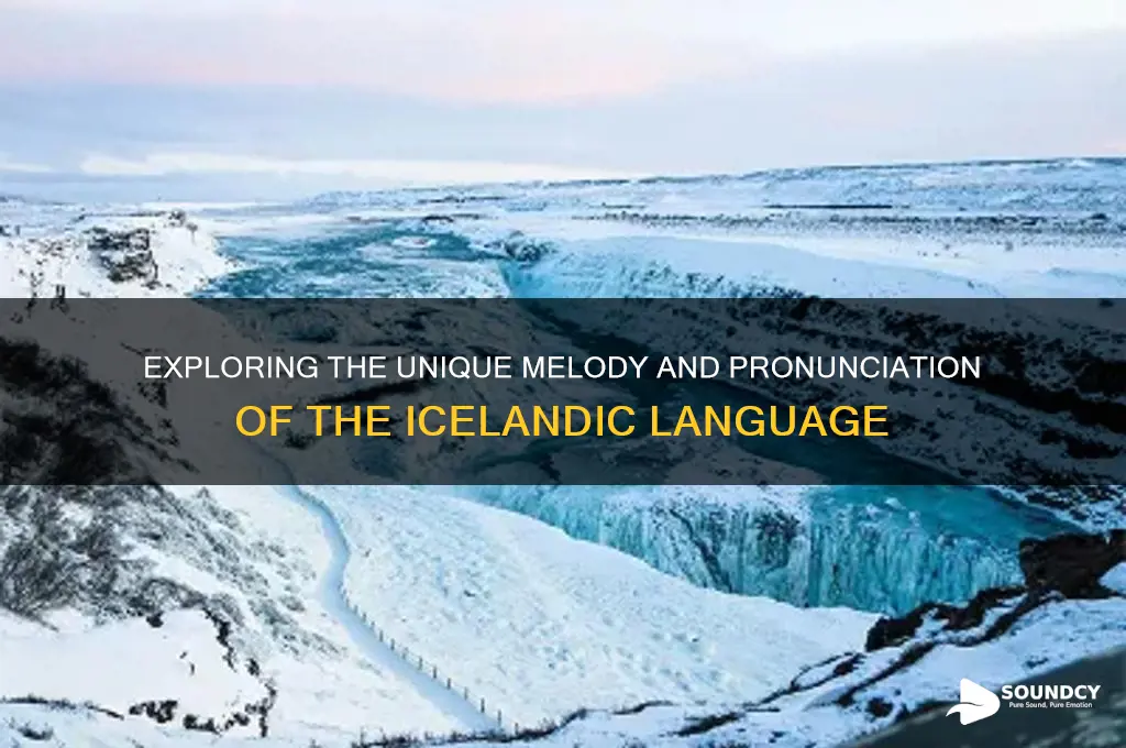 what does islandic sound like
