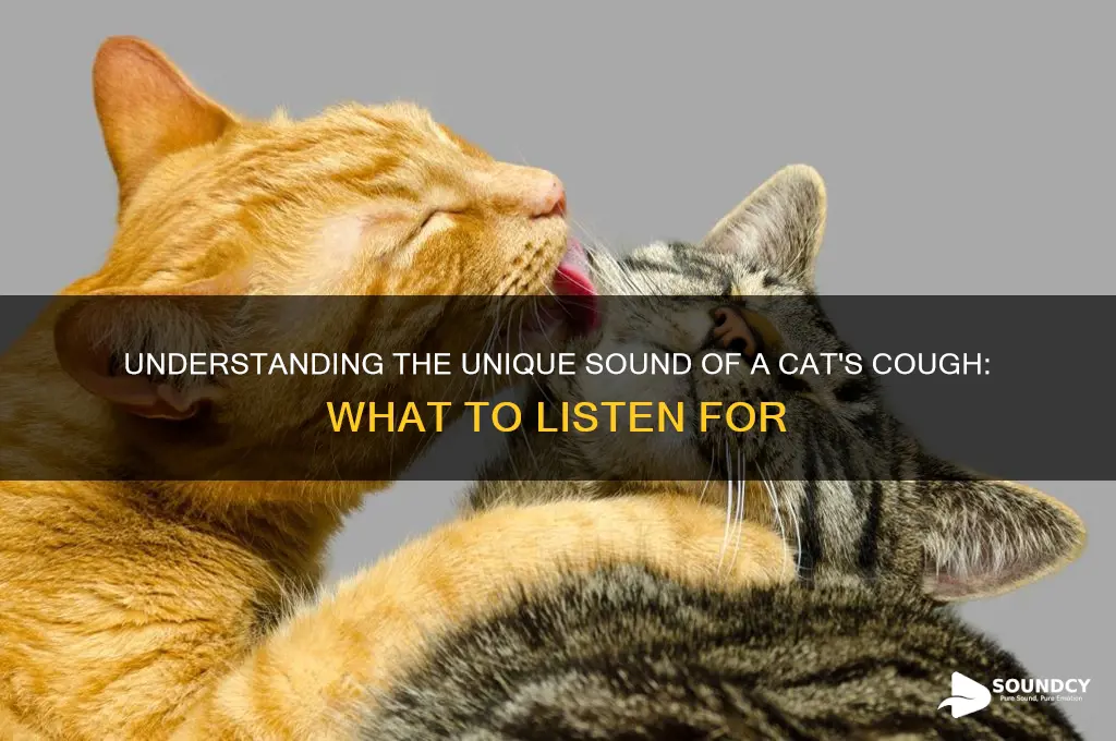 what does it sound like when a cat coughs