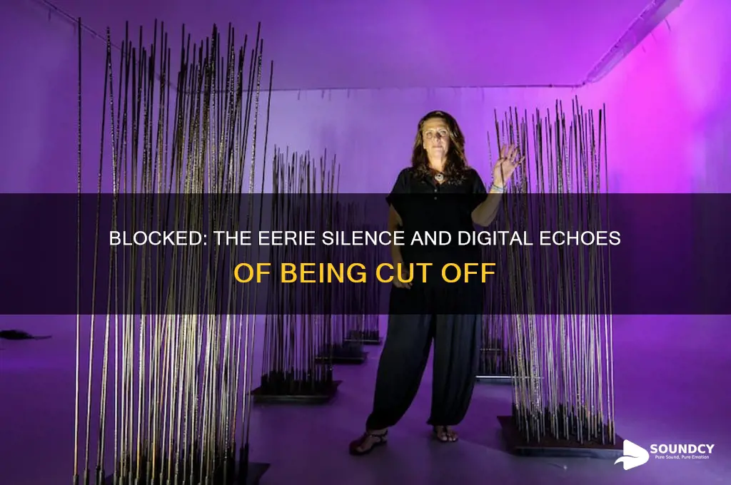 what does it sound like when someone blocks you