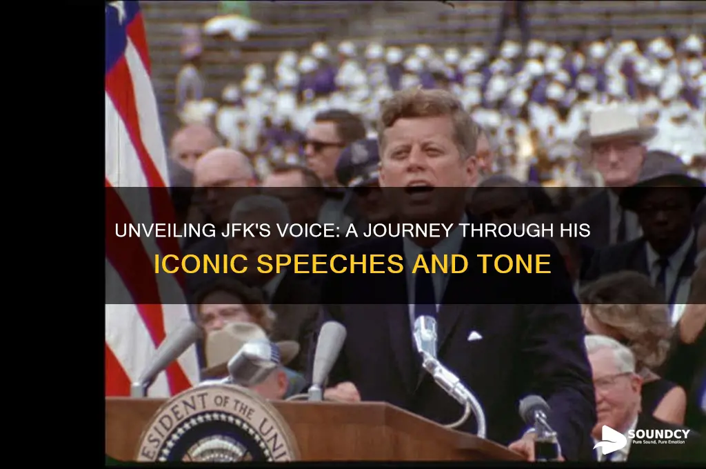 what does jfk sound like