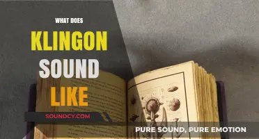 Unveiling the Harsh, Guttural Beauty of Klingon: What Does It Sound Like?