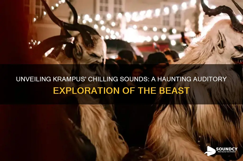 what does krampus sound like