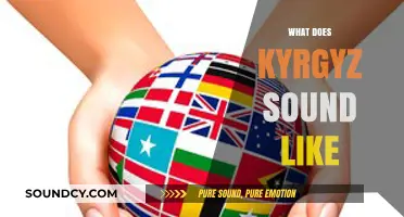 Exploring the Unique Sounds and Rhythms of Kyrgyz Language