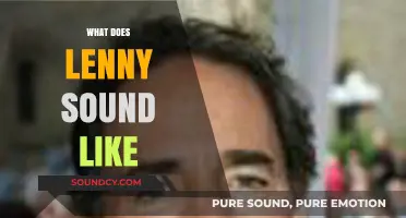 Unveiling Lenny's Unique Voice: A Sonic Exploration of His Signature Sound