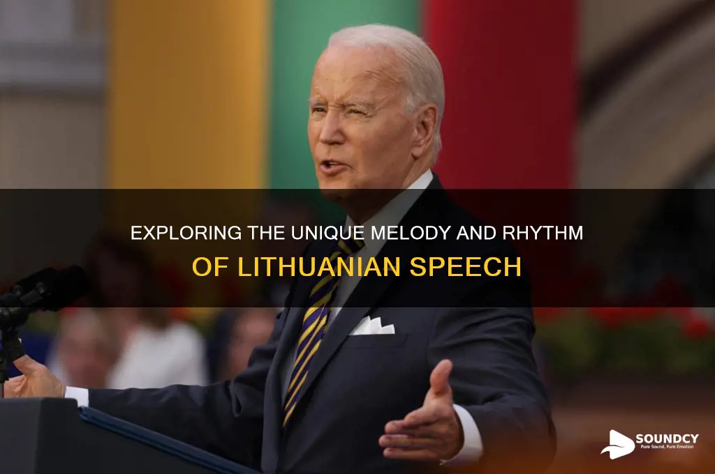what does lithuanian sound like