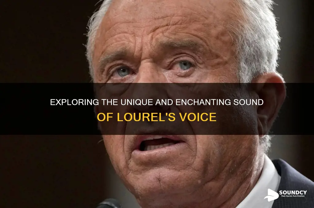 what does lourel sound like