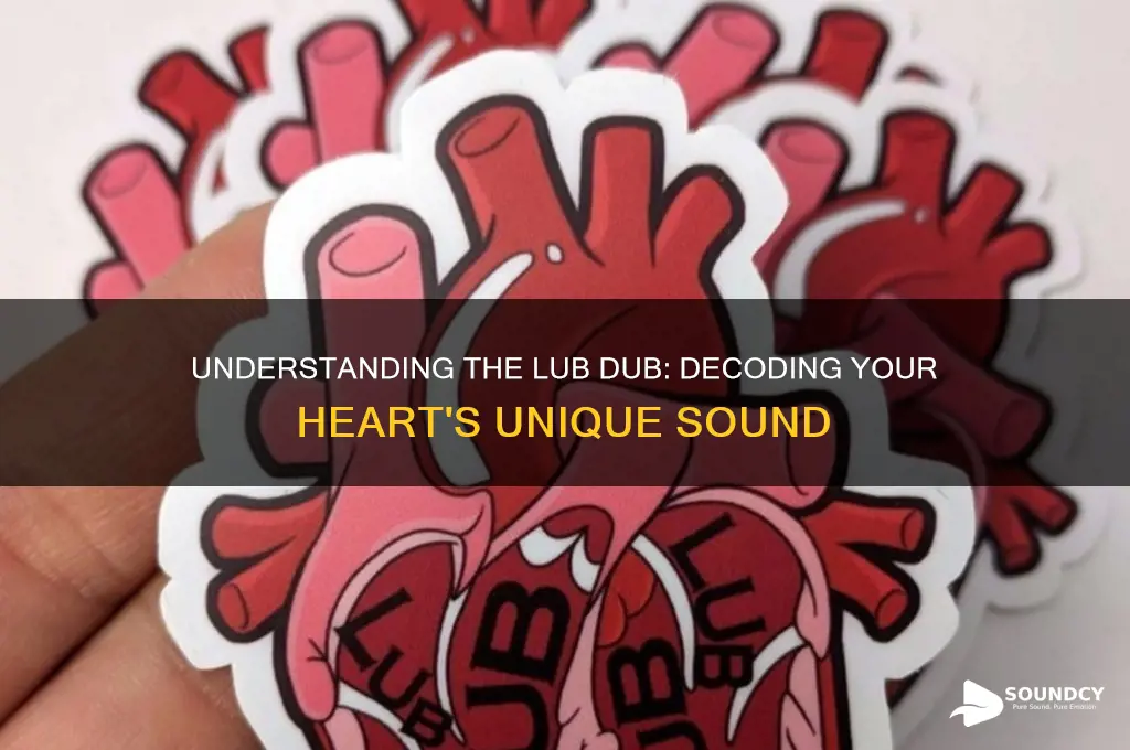 what does lub dub sounds