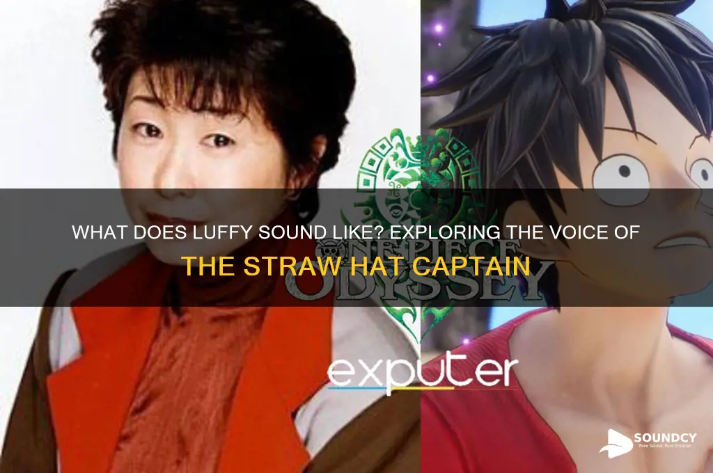 what does luffy sound like