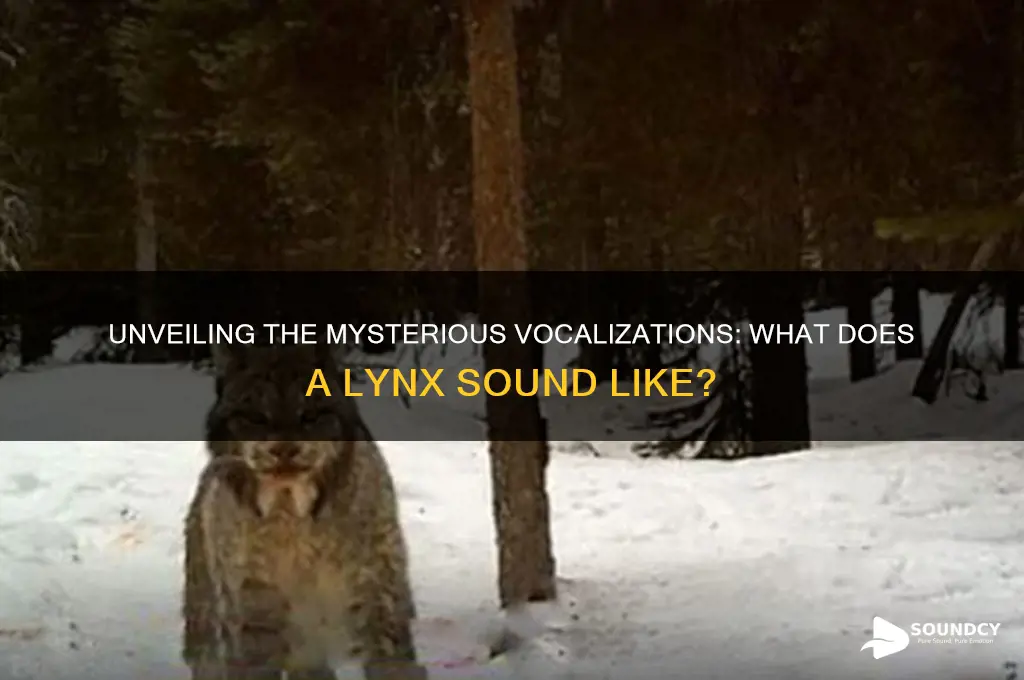 what does lynx sound like