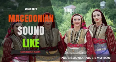 Exploring the Unique Sounds and Rhythms of Macedonian Speech