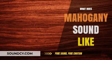 The Rich, Warm Resonance of Mahogany: Unveiling Its Unique Sonic Signature