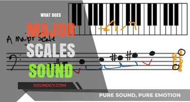 Understanding the Bright, Cheerful Sound of Major Scales in Music