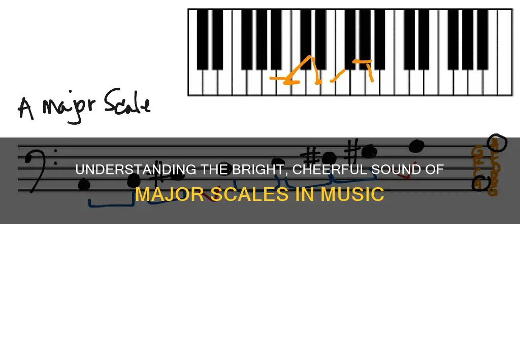 what does major scales sound