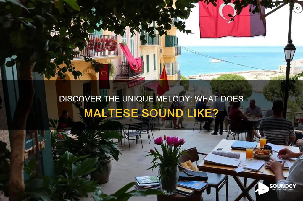what does maltese sound like