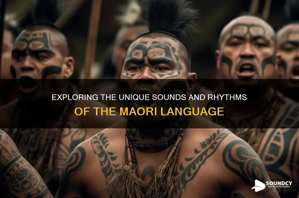what does maori sound like