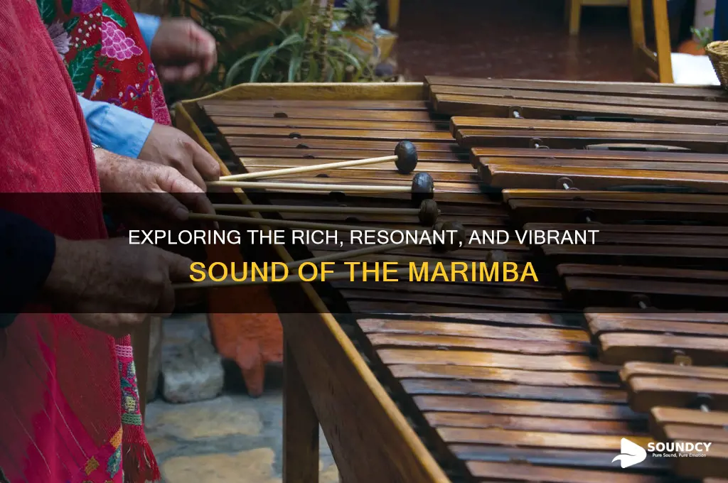 what does marimba sound like