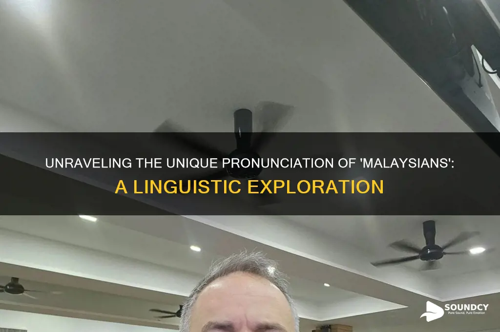 what does maylasians sound loke