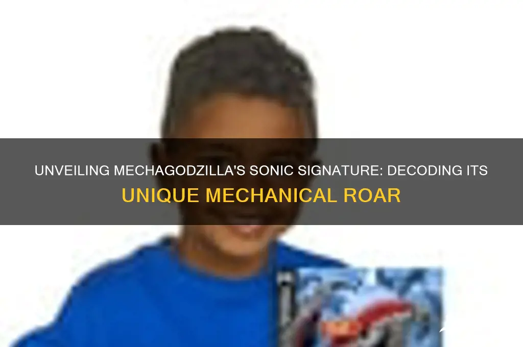 what does mechagodzilla sound like