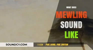 Unraveling the Mystery: What Does a Mewling Sound Actually Sound Like?
