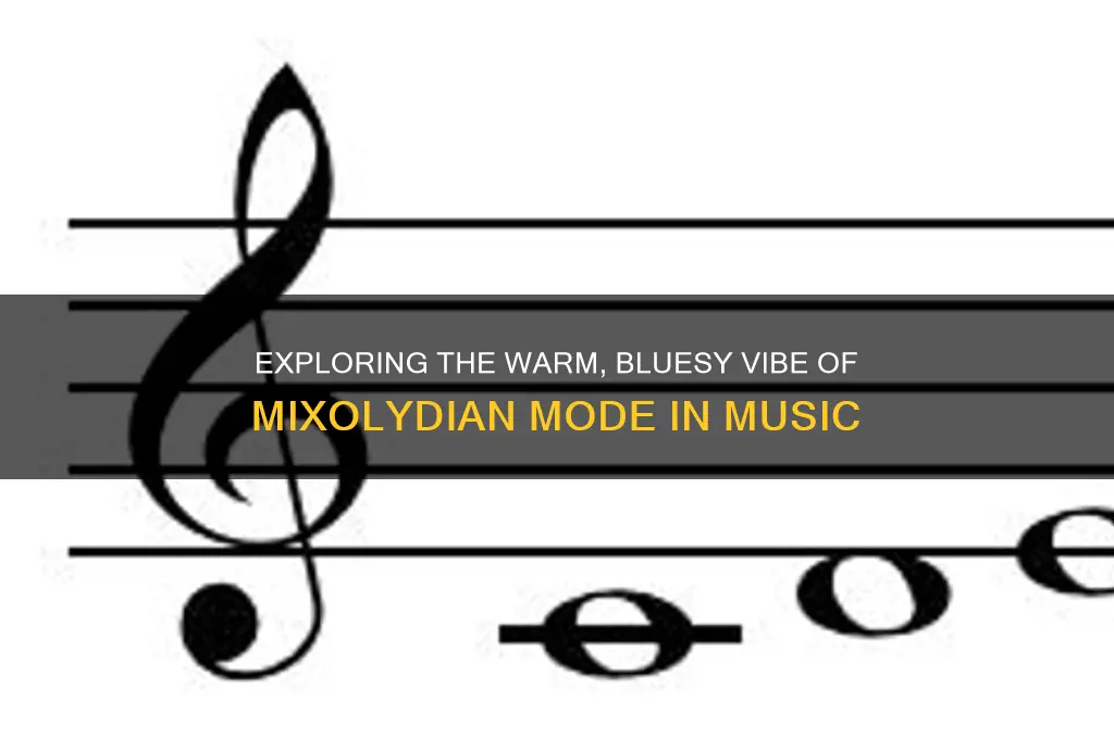 what does mixolydian sound like