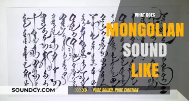 Exploring the Unique Sounds and Rhythms of Mongolian Language and Speech