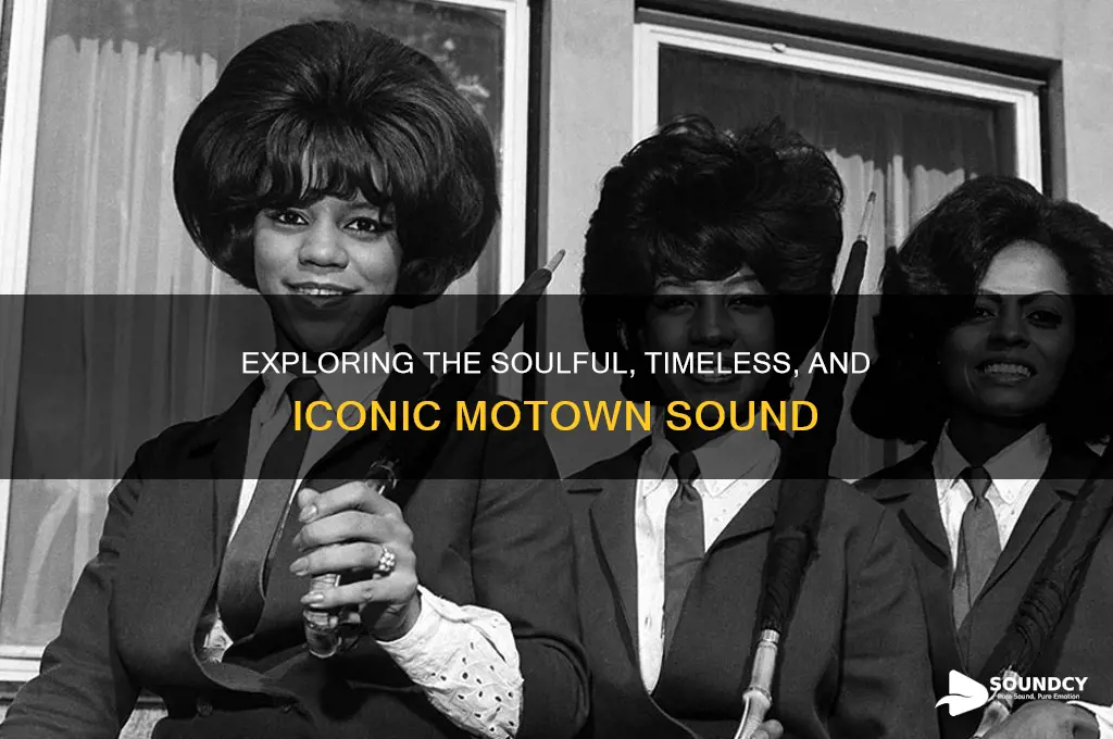 what does motown sound like