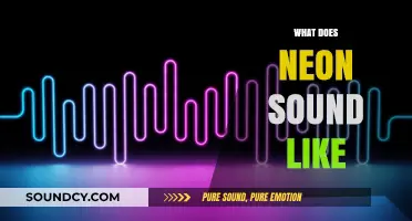 What Does Neon Sound Like? Exploring the Sonic Identity of Glowing Gas