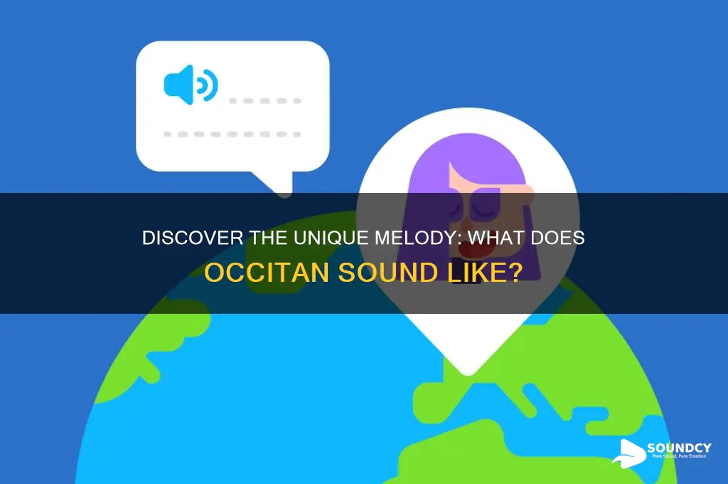 what does occitan sound like