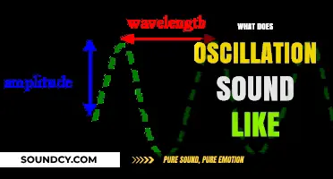 Exploring the Unique Auditory Signature of Oscillation Sounds
