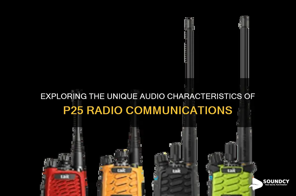 what does p25 sound like