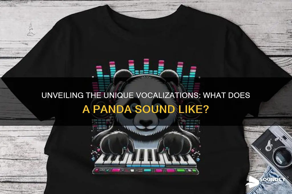 what does panda sound like