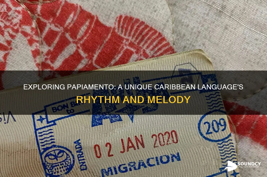 what does papiamento sound like