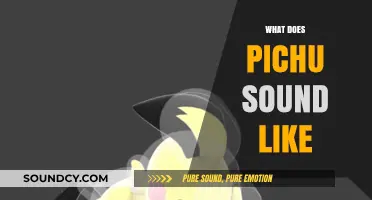 Exploring Pichu's Adorable Vocalizations: What Does This Pokémon Sound Like?